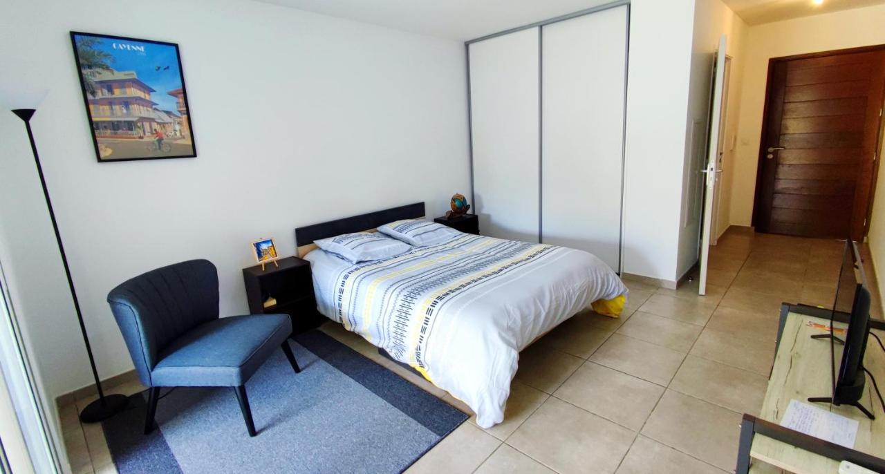 Studio Confort Avec Jardinet Remire-Montjoly Ngoại thất bức ảnh